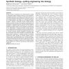 Synthetic biology - putting engineering into biology