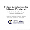 System Architecture for Software Peripherals