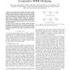 System Performance Analysis of Single-Path and Cooperative MIMO Relaying