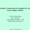 Systematic construction of examples for cycling in the simplex method