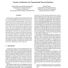 Systems Architectures for Transactional Network Interface