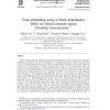 Task Scheduling using a Block Dependency DAG for Block-Oriented Sparse Cholesky Factorization