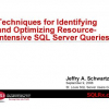 Techniques for Identifying and Optimizing Resource-Intensive Sql Server Queries