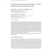 Technology in Finnish Special Education - Toward Inclusion and Harmonized School Days