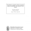 Termination analysis of logic programs using acceptability with general term orders