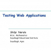 Testing Web Applications