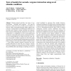 Tests of Models for Saccade-Vergence Interaction using Novel Stimulus Conditions