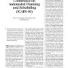 The 2003 International Conference on Automated Planning and Scheduling (ICAPS-03)