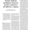 The 2005 International Florida Artificial Intelligence Research Society Conference: A Report