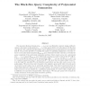 The black-box query complexity of polynomial summation