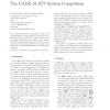 The CADE-19 ATP System Competition
