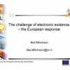 The Challenge of Electronic Evidence: The European Response