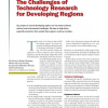 The Challenges of Technology Research for Developing Regions