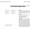 The creativity support index