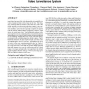 The Design and Implementation of a Wireless Video Surveillance System