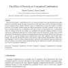 The Effect of Prosody on Conceptual Combination
