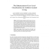 The Enhancement of Low-Level Classifications for Ambient Assisted Living