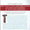 The evolution and discovery of services science in business schools