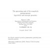 The generating rank of the symplectic grassmannians: Hyperbolic and isotropic geometry