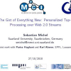 The gist of everything new: personalized top-k processing over web 2.0 streams