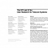 The HTI lab @ ftw: user research for telecom systems