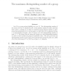 The Maximum Distinguishing Number of a Group