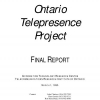 The Ontario telepresence project