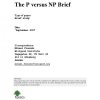 The P versus NP Brief