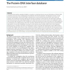 The Protein-DNA Interface database