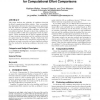 The reliability of confidence intervals for computational effort comparisons