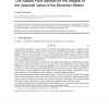 The Saddle Point Method for the Integral of the Absolute Value of the Brownian Motion