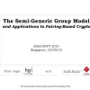 The Semi-Generic Group Model and Applications to Pairing-Based Cryptography