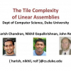 The Tile Complexity of Linear Assemblies