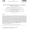 The view-based approach to dynamic inter-organizational workflow cooperation