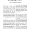 The YAGS Branch Prediction Scheme