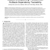Theoretical Analysis for Communication-Induced Checkpointing Protocols with Rollback-Dependency Trackability