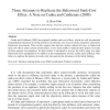 Three Attempts to Replicate the Behavioral Sunk-Cost Effect: A Note on