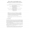Three results on the PageRank vector: eigenstructure, sensitivity, and the derivative