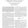 Throughput Optimization for Hierarchical Cooperation in Ad Hoc Networks