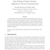 Time Scaling of Chaotic Systems: Application to Secure Communications