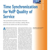Time Synchronization for VoIP Quality of Service