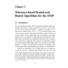 Tolerance-based Branch and Bound algorithms for the ATSP