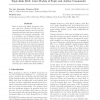 Topic-link LDA: joint models of topic and author community
