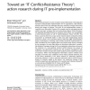 Toward an 'IT Conflict-Resistance Theory': action research during IT pre-implementation
