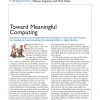 Toward meaningful computing