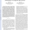 Toward synchronization between decentralized orchestrations of composite web services