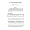 Towards a formalization of budgets