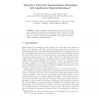 Towards a Practical Argumentative Reasoning with Qualitative Spatial Databases
