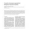 Towards a systematic approach for designing autonomic systems