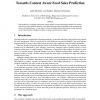 Towards Context Aware Food Sales Prediction